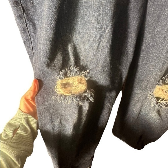 Old Navy Jeans Size 26 High Rise O.G. Straight Secret Smooth Pockets Blue Denim - Picture 6 of 7